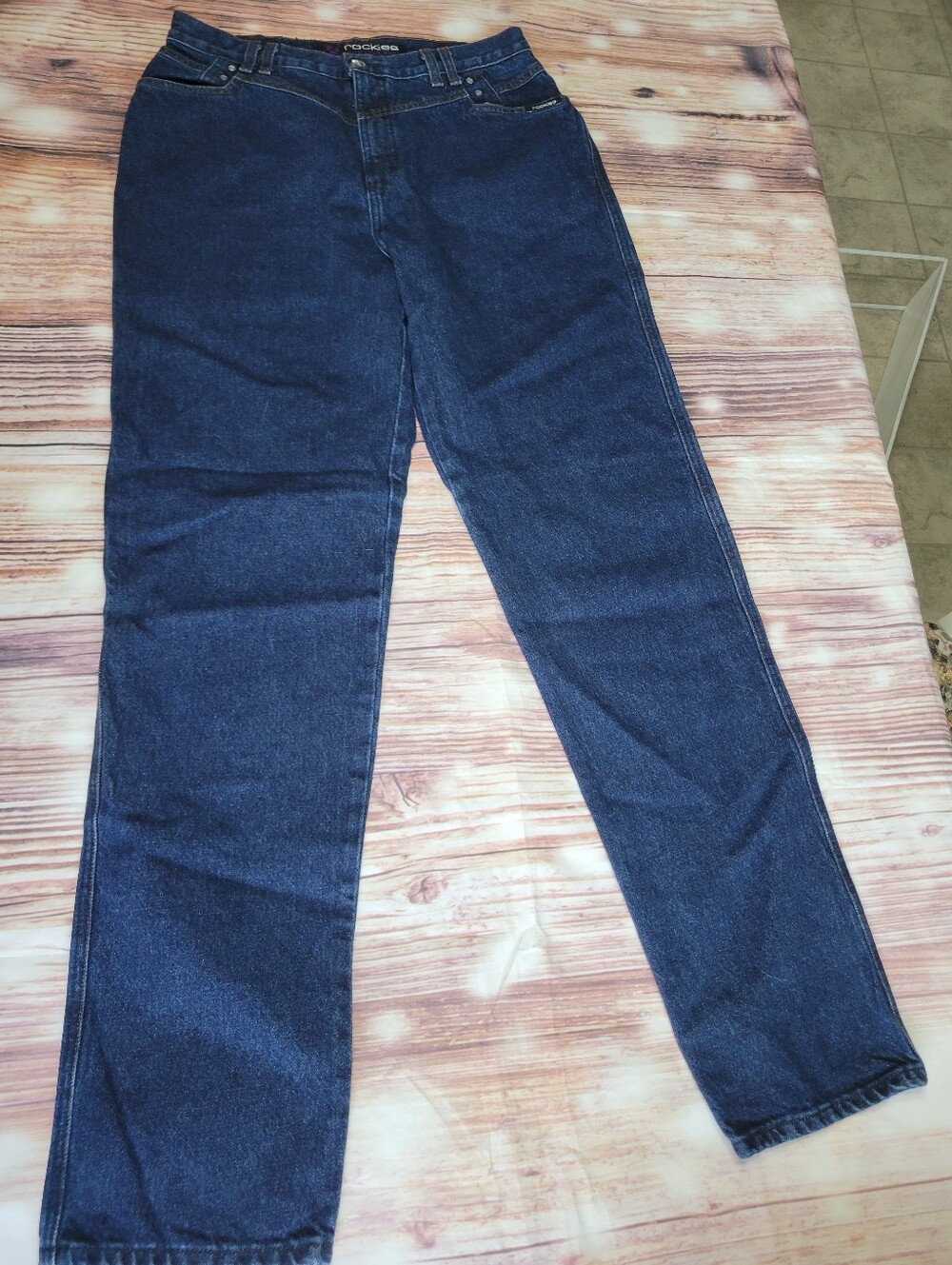 Vintage Ladies Rockies Jeans! Slim Long Rise  [17/18]